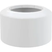 AlcaPlast WC-Anschlussrohr, AlcaPlast große Universal Kunststoff-Rosette für WC-Stutzen