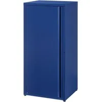 en.casa Mehrzweckschrank »Burlöv« mit 1 Tür und 2 Ablagen 88x40x35 cm Blau