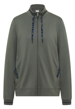 CECIL - Leichte Jacke mit Stehkragen und Zipper dried olive green - Gr. - L