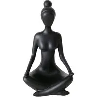 BOLTZE GRUPPE GmbH Dekofigur Dekofigur Yoga, Frau, 10 cm (Deko-Objekt, Deko-Objekt)