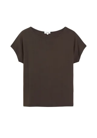 s.Oliver - T-Shirt braun - Gr. - 44