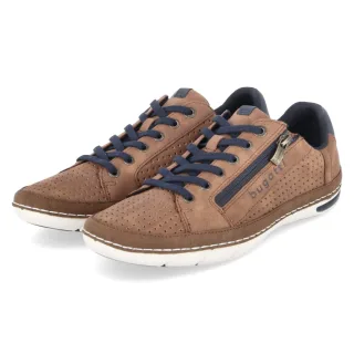 Bugatti Halbschuhe - Gr. 40 - Braun - Synthetik