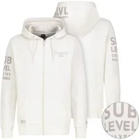 SUBLEVEL Sweatjacke Herren Sweat Jacke Hoodie Kapuzenpullover Übergangs Herbst Winter