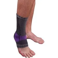 Lorey Medtec Fußbandage Elastische Sprunggelenkbandage aus Hochleistungs-Polyamid-Fasern