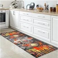 Carpetia Küchenläufer Küchenteppich Modern, rechteckig, Höhe: 5 mm, rutschhemmender Rücken, pflegeleicht, robust