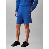 Calvin Klein Jeans Sweatshorts Regular Fit, Logo-Badge, Seitentaschen