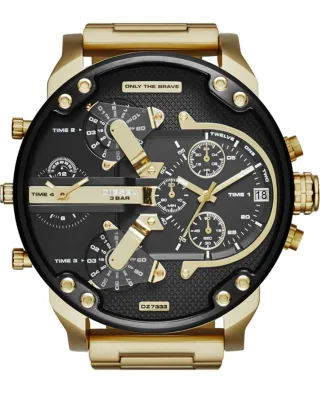 Diesel Mr. Daddy 2.0 Gold Herren Armbanduhr DZ7333