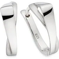 Bruno Banani Paar Creolen Schmuck Geschenk Silbercreolen