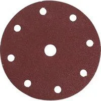 Schleifpapier Klett, Ø 150mm, K180, Schleifblatt 10 Stück, für Exzenterschleifer