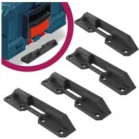 Mobilefox Werkzeugkoffer Halter Werkzeug Koffer Halterung passend für Bosch L-Boxx Sortimo