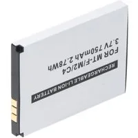 AccuCell Akku kompatibel für AVM FRITZ!Fon MT-F, M2, C4, C5 Li-Ion Akku 312BA Akku