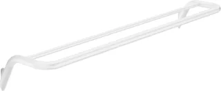 Neuesbad Serie 600 Doppel-Handtuchhalter 615mm, Oberfläche: weiss matt NB1ADI_A6311
