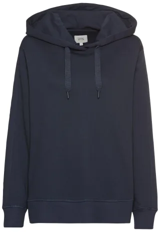 camel active - Hoodie aus reiner Baumwolle night blue - Gr. - XXL
