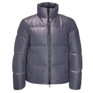 Belstaff Grid Paxton Lila Daunenjacke