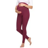 Merry Style Umstandsleggings Damen Lange Umstandshose aus Viskose MS10-297 (1-tlg) elastischer Bund