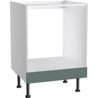 KOCHSTATION Herdumbauschrank KS-Bern2 Breite 60 cm, Umbauschrank für Einbauherde, 1 feste Blende