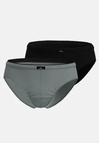 götzburg bodywear - Wäsche Männlich grau-dunkel-melange - Gr. - 5