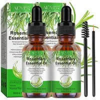 ALIVER Haaröl Rosmarinöl Ätherisches Öl Haarwachstum Haarpflege 30ml, 2-tlg., Haaröl, Haarwachstum, Hautpflege
