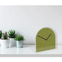 queence Tischuhr Helene Tisch, Uhr, modern, geräuschlos