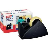 tesa Klebeband tesa Klebeband-Abroller Easy Cut® Professional Schwarz Rollenbreite (m (Easy Cut® Professional)