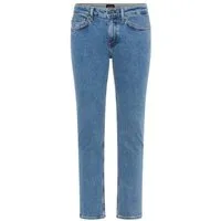 BOSS ORANGE Slim-fit-Jeans DELAWARE BO mit BOSS Leder-Badge