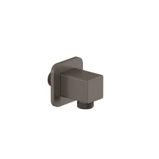 KLUDI-A-QA Wandanschlussbogen softedge Brushed Gunmetal PVD 65548N2-00
