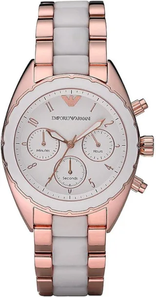 Emporio Armani AR1853 Chronograph Silver Watch