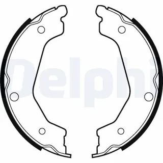 Delphi Bremsbacken hinten Hyundai Terracan Kia Sorento