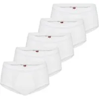 conta Slip 5er Feinripp (Spar-Set, 5-St) Slip / Unterhose - Baumwolle - mit Eingriff - Formstabil, Pflegeleicht