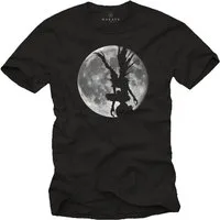 MAKAYA T-Shirt Shinigami Note Anime Comic Manga Death Print mit Druck