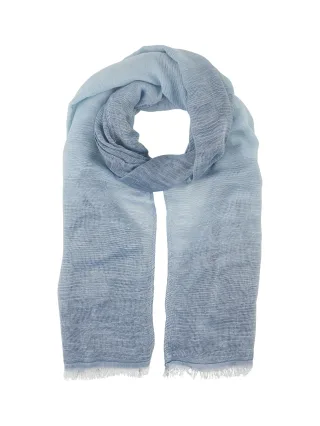 Tom Tailor - Schal mit Farbverlauf blue stripe design - Gr. - OS