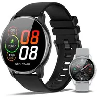 XINJI C2 Smartwatch Bluetooth Touchpanel Puls-/HRV-/O2-Messung App Fitnessuhr
