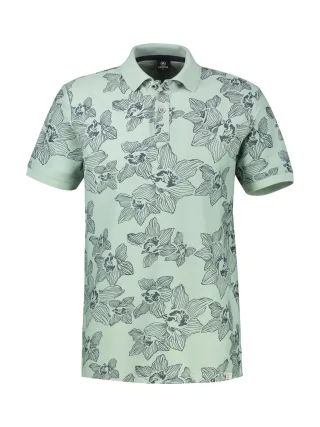 LERROS - POLO-KNOPF BAY GREEN - Gr. - XXXL