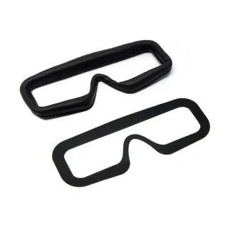 Skyzone SKY04X/Eachine EV300O FPV Goggles PU Faceplate Mask with Magic Stick Loop Tape Replacement for FPV Drone