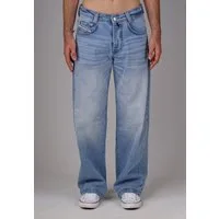 PICALDI Jeans Relax-fit-Jeans Zicco 475 Wave - Lockerer Baggy Cut, Washed Ocean Blue Denim (1-tlg) Weicher Baggy Cut
