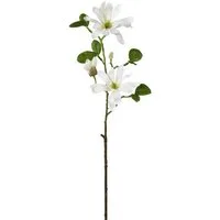 Kunstblume Kunstblume STERNMAGNOLIE 60cm. Magnolie mit 3 Blüten und Knospe., Gasper, Höhe 60.00 cm