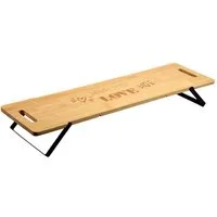 KESPER® Servierbrett Brett mit Ständer, Bambus, FSC, Bambus, (1-St), klappbar