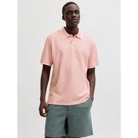 Jack & Jones Poloshirt JJEAUSTIN POLO SS NOOS Materialmix, regular fit