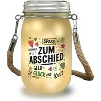 speecheese Dekolicht Wünsche Zum Abschied Solarlicht für Kollegen und Freunde
