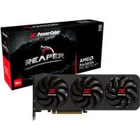 Radeon RX 9070 XT Reaper 16GB, Grafikkarte schwarz, RDNA4, GDDR6, 3x DisplayPort, 1x HDMI