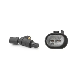 Hella ABS-Sensor Raddrehzahlsensor hinten Audi Seat
