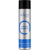 AQUYO Cosmetics Haarshampoo Coffein Shampoo gegen Haarausfall, fettiges Haar und Schuppenbildung