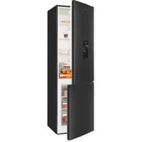 exquisit Kühl-/Gefrierkombination KGC265-70-WS-040E inoxlook-az, 180 cm hoch, 55 cm breit