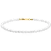Tamaris Fußkette Pearl Charms, mit Glasperle