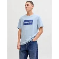 Jack & Jones Rundhalsshirt JJCOLE PRINT TEE SS CREW NECK