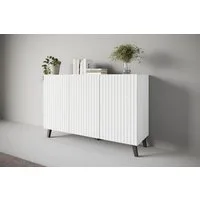 Home affaire Sideboard Phuket, Front MDF, Modernes Sideboard mit 6 Fächern, Breite 120 cm