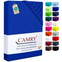 Camry Spannbettlaken CLASSIC Jersey 100% Baumwolle Spannbetttuch atmungsaktiv Gummizug, Jersey Baumwolle, Gummizug: rundum, 100% Baumwolle, alle Matratzenhöhen, atmungsaktiv, pflegeleicht