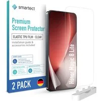 smartect Displayschutzfolie TPU Schutzfolie Klar für Honor Magic 8 Lite, Set, 2 Stück, Panzerfolie Bildschirm Displayfolie