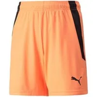 PUMA Sporthose teamLIGA Shorts neonorange Kinder