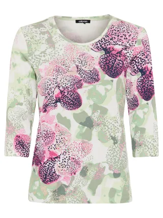 Olsen - T-Shirt Long Sleeves electric fuchsia - Gr. - 44